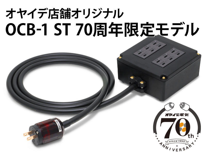 OYAIDE OCB-1 ST　オヤイデ　電源タップ６個口　オーディオ・楽器関連