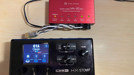 line6 HX stomp XL とカレントダブラーケーブル検討させていただきます