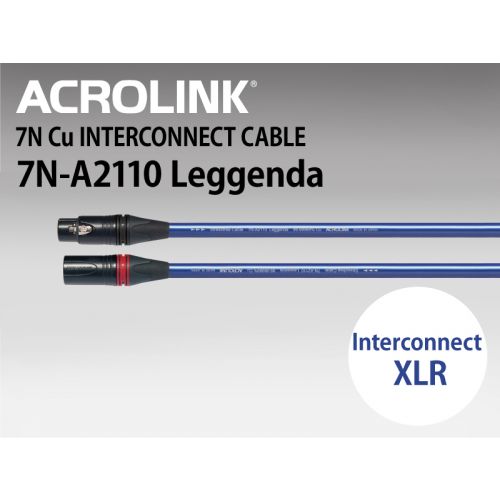 7N-A2110 Leggenda インターコネクトケーブル XLRペア