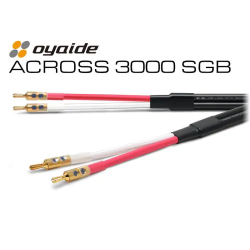 ACROSS 3000 SGB　スピーカーケーブル（バナナプラグ・LRペア）