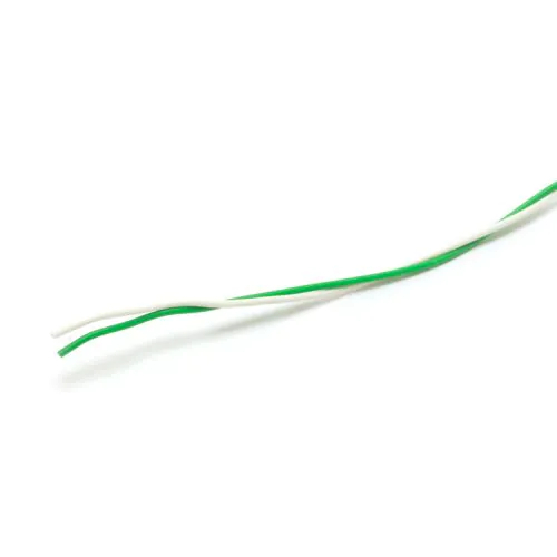 特価品】BX-S 0.3sq ツイストコード(200m) 緑／白 Z撚り