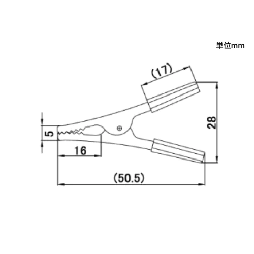 C-114 ワニグチクリップ