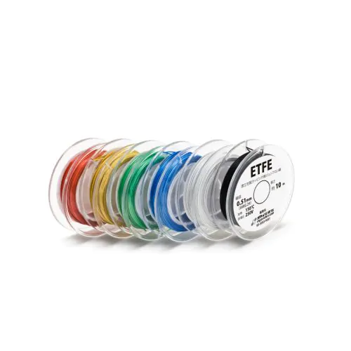 ETFE 0.51mm(AWG24) 10mボビン巻き