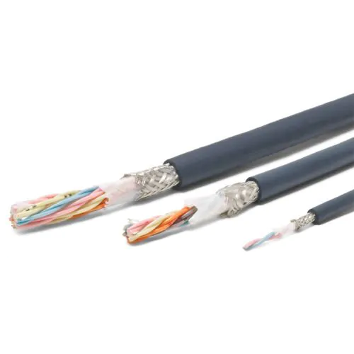 捻りに強い！シールド付きロボットケーブル　EXT-3D-SB/CL3X/2517 300V LF AWG24