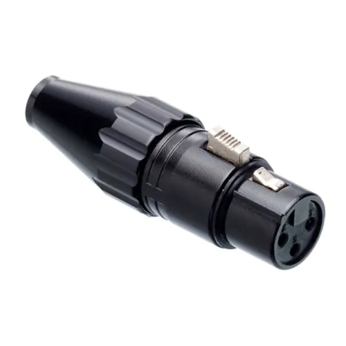 FP-702F(G) 24K金メッキXLRプラグメス(1本) FP-702F(G) 24K金メッキXLRプラグメス(1本)