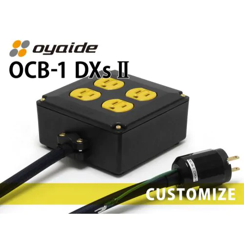 オーディオ機器最終値下げ　オヤイデ　電源タップ　OCB-1 DXs 黒御影石ベース付き