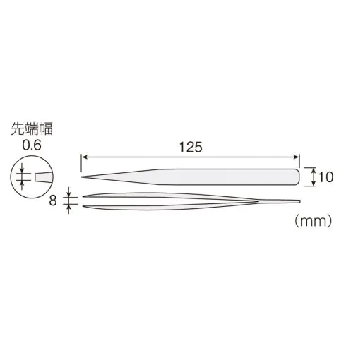 PP-102 先曲がり強力型ピンセット