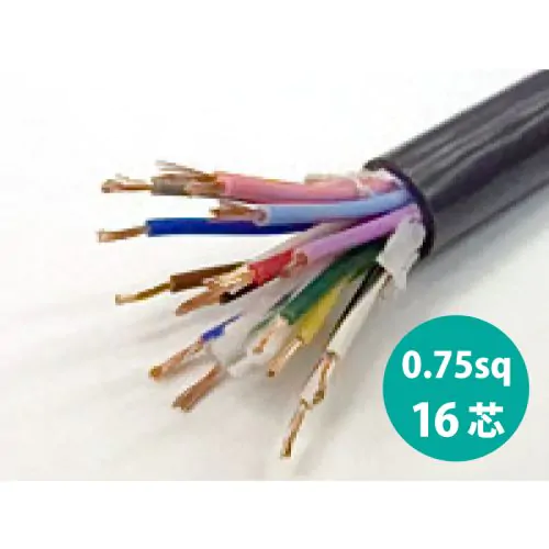 【大注目】 VCTF 0.75Sq×16芯 電線