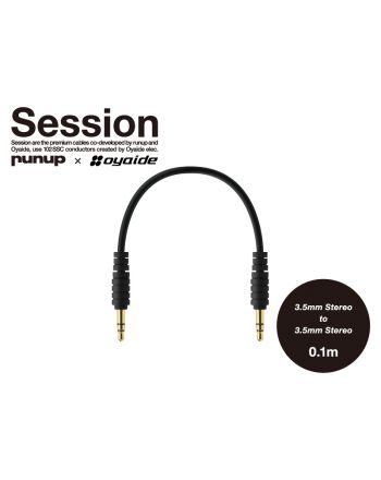 Session 3.5mmステレオミニー3.5mmステレオミニ Black 0.1m