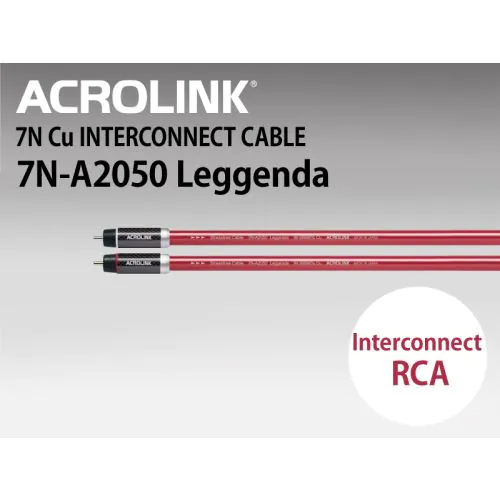 7N-A2050 Leggenda インターコネクトケーブルRCAペア