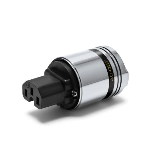 AC-037　「ARMOREDシリーズ」IECコネクター（脱酸リン青銅　厚肉シルバー+ロジウム）