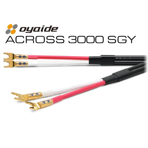 ACROSS 3000 SGY スピーカーケーブル（Yラグ仕様・LRペア）
