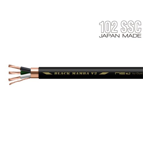 oyaide電源ケーブルBLACK MAMBA-α V2 1.8mオヤイデ BLACK MAMBA V2 カスタム電源ケーブル