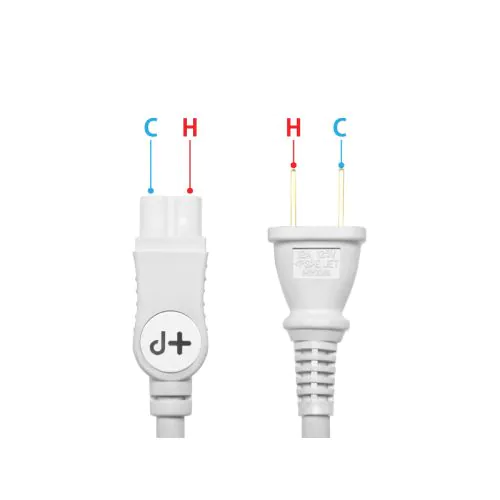 【切り売り可】オヤイデ d+ Power Cable C7 電源ケーブル 9m Oyaide d+ Power Cable C7 (2.5m)(オヤイデ)(電源ケーブル)(メガネ