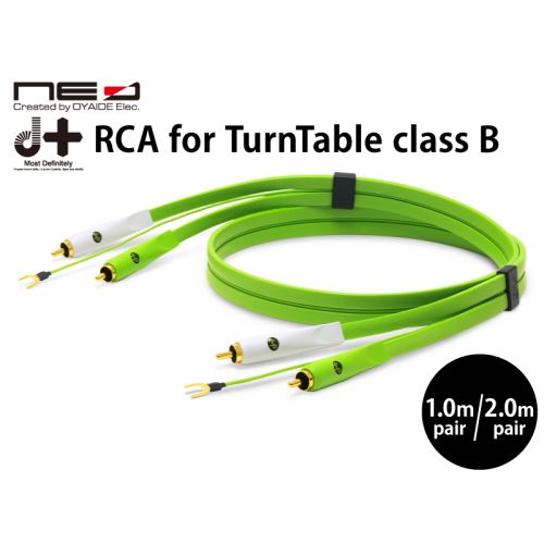 d+RCA for TurnTable classB ターンテーブル専用RCAケーブル d+RCA for TurnTable classB ターンテーブル専用RCAケーブル