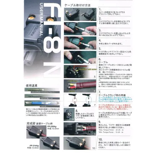FI-8N NCF（R）ロジウムメッキ ハイエンド・グレード メガネ型