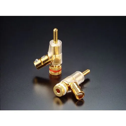 FP-202(G) 24K金メッキバナナプラグ（4本1組）