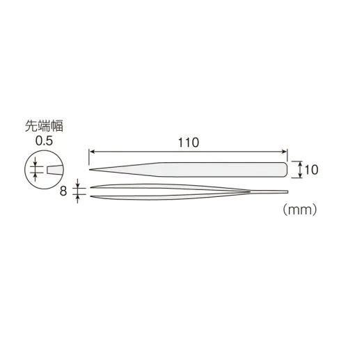 PP-105 強力型ピンセット