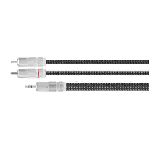 HPSC-35R ステレオ3.5mmミニプラグ→RCA（L/R）分岐ケーブル