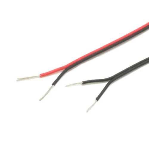細物 12 / 0.12 x 2    平形  耐熱　→ 機器内　配線ケーブル 極細平行コード H-PVC 0.08sq