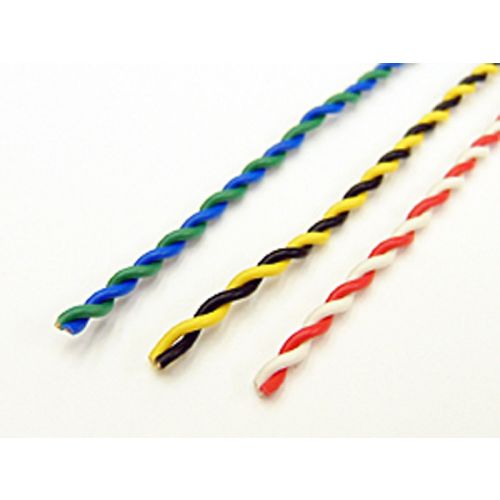 H-KV 0.2sqツイスト加工 200m Z撚り(左撚り) H-KV 0.2sqツイスト加工 200m Z撚り(左撚り)