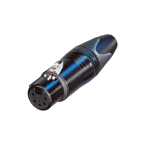 NC5FXX-B XLRタイプメス型5ピンケーブルコネクター(金メッキ) NC5FXX-B XLRタイプメス型5ピンケーブルコネクター(金メッキ)