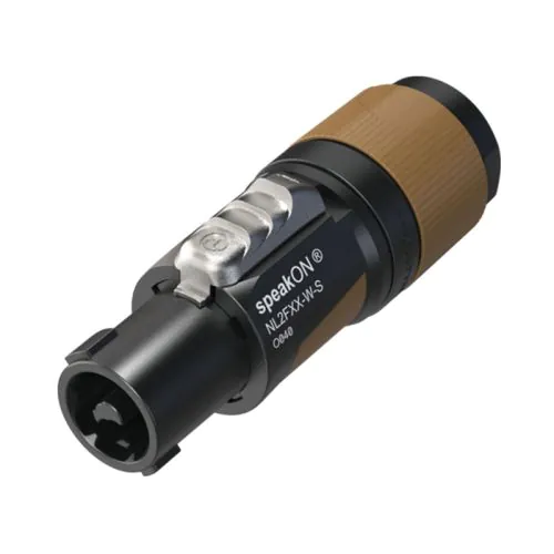 未開封】未使用 NEUTRIK NL2FX スピーカーケーブルコネクタ 6個 【公式