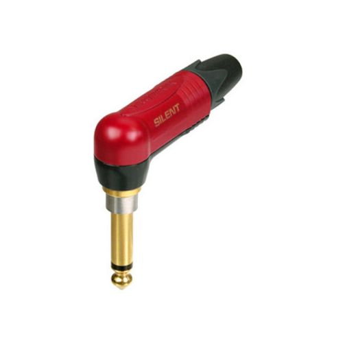 NP2RX-AU-SILENT　6.3mmモノラルフォンサイレントプラグ（L型/金メッキ）