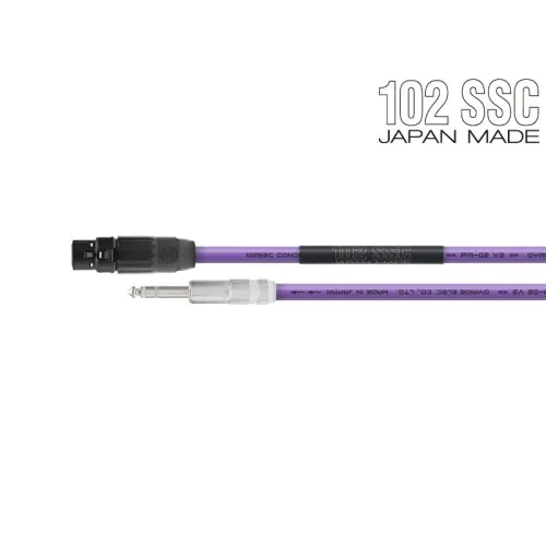 オヤイデ　TRS-XLRメスケーブル　XLRオス-XLRメス　6本セット PA-02 XFT V2 (XLRメス-TRS)