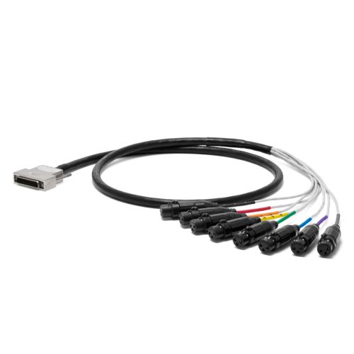 8chアナログ＆AES/EBUデジタルマルチケーブルPA-08 DXF V2【XLR(F)-Dsub】