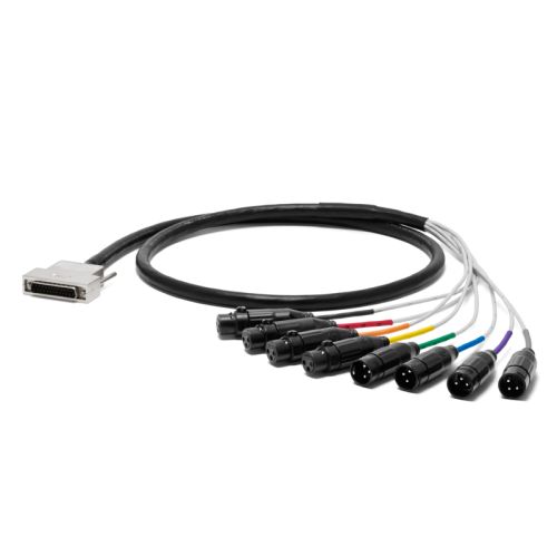 8chアナログ&AES/EBUデジタルマルチケーブルPA-08 DXFM V2【Dsub-XLR(F)×4 XLR(M)×4】 8chアナログ&AES/EBUデジタルマルチケーブルPA-08 DXFM V2【Dsub-XLR(F)×4 XLR(M)×4】