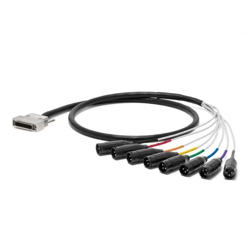 8chアナログ＆AES/EBUデジタルマルチケーブルPA-08 DXM V2【Dsub-XLR(M)】