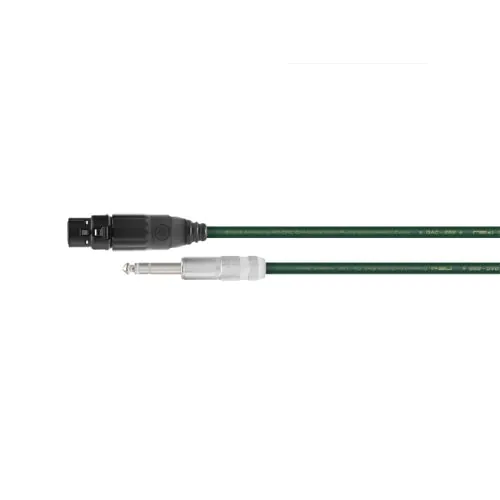美品 OYAIDE QAC-222 5m 2本 XLR-TRS バランスケーブル QAC-222 XFT (XLRメス-TRS)