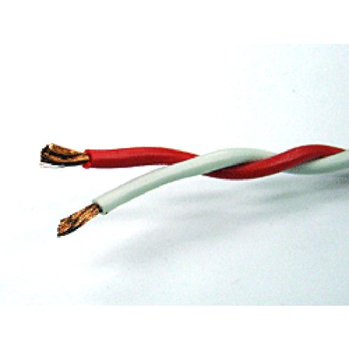 RSCB 0.75sq ツイスト線(赤×白) 1巻100m ボビン巻 RSCB 0.75sq ツイスト線(赤×白) 1巻100m ボビン巻