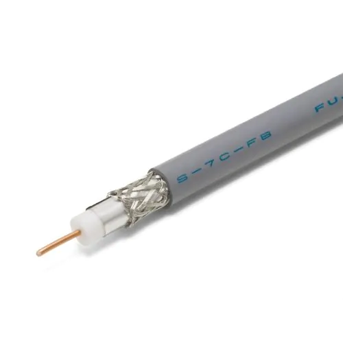 S7CFB マスプロ同軸ケーブル S-7C-FB(AL) 灰 同軸ケーブル 1巻(200m) 伸興電線 【通販モノタロウ】