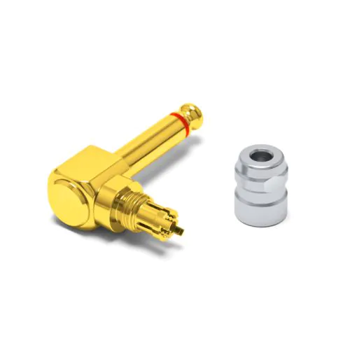 SLP-240GL 24K金メッキ ソルダーレスプラグ （L型6.3mmモノラル）