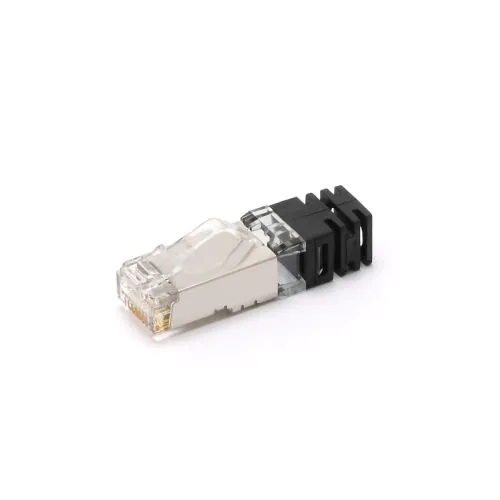 SPS6X88-C シールド付きRJ45コネクタ (CAT6A用 / AWG23～AWG24 撚り線