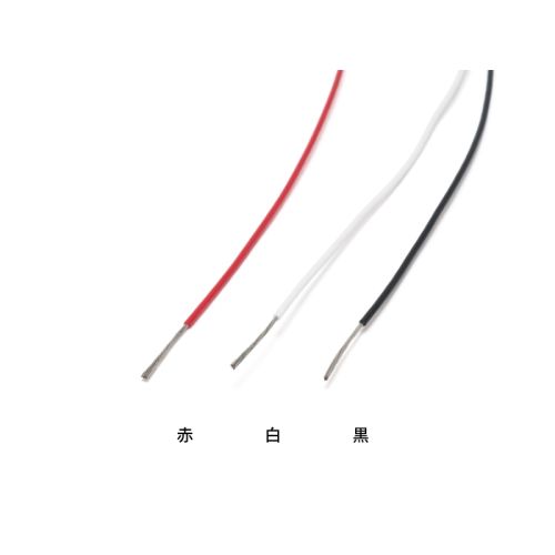 錫メッキ 0.3sq(12/0.18) タナフロンF-25(FEP)被覆 1巻(200m) 錫メッキ 0.3sq(12/0.18) タナフロンF-25(FEP)被覆 1巻(200m)