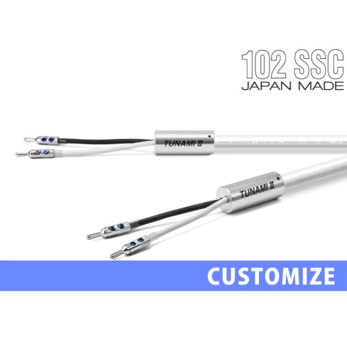 TUNAMI II SP-B V2（バナナプラグ仕様スピーカーケーブル）