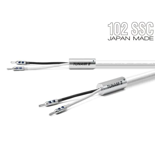 オヤイデ TUNAMI II SP-B V2 1.5mペア バナナプラグ TUNAMI II SP-B V2 スピーカーケーブル（バナナプラグ仕様・LRペア）
