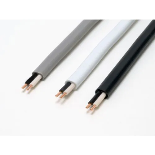 VVFケーブル　100巻き　2x1.6mm 2芯線 電線 VVFケーブル 1.6mm2芯【001】 灰色 VVF1.6×2C×100m : 電材買取