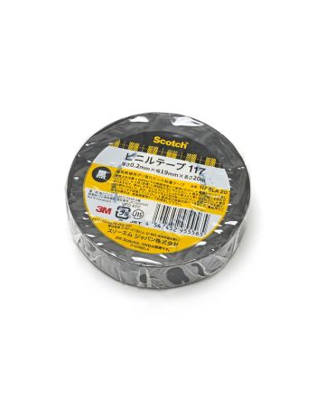 スコッチ ビニルテープ117　幅19mm×厚0.2mm×長20m