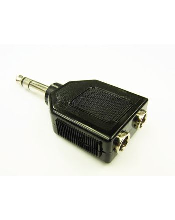 6.3ST-PJJ　6.3mmステレオ 2分配アダプター