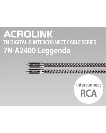  7N-A2400 Leggenda インターコネクトケーブル RCAペア