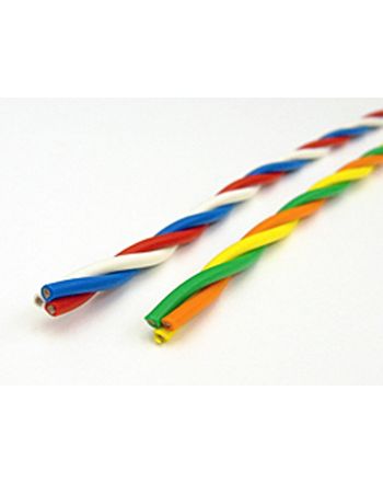 BX-S 1.25sq 3ヶ撚り電線(100m)Z撚り(左撚り)