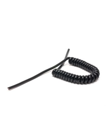 3芯カールコード（3芯中1芯シールド)