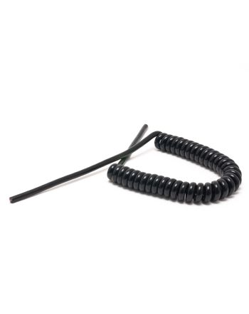 6芯カールコード（6芯中1芯シールド）