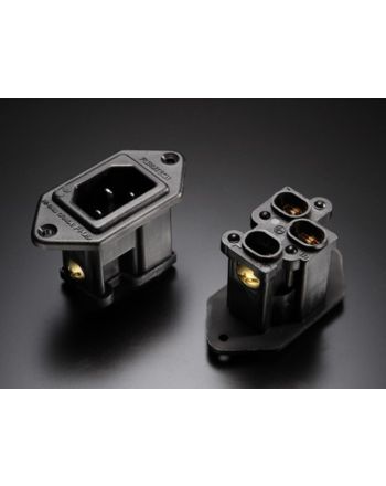 FI-09(G)　24K金メッキ処理 ACインレット