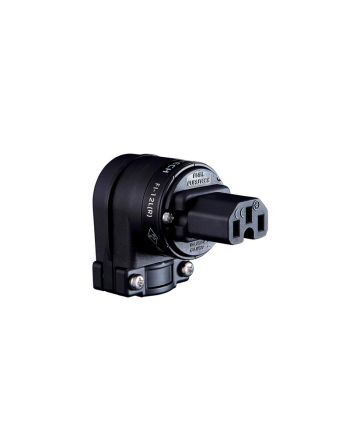 FI-12L(R)　ロジウムメッキL型インレットプラグ