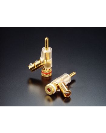 FP-202(G)　24K金メッキバナナプラグ（4本1組）